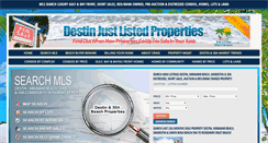 Desktop Screenshot of destinjustlisted.com